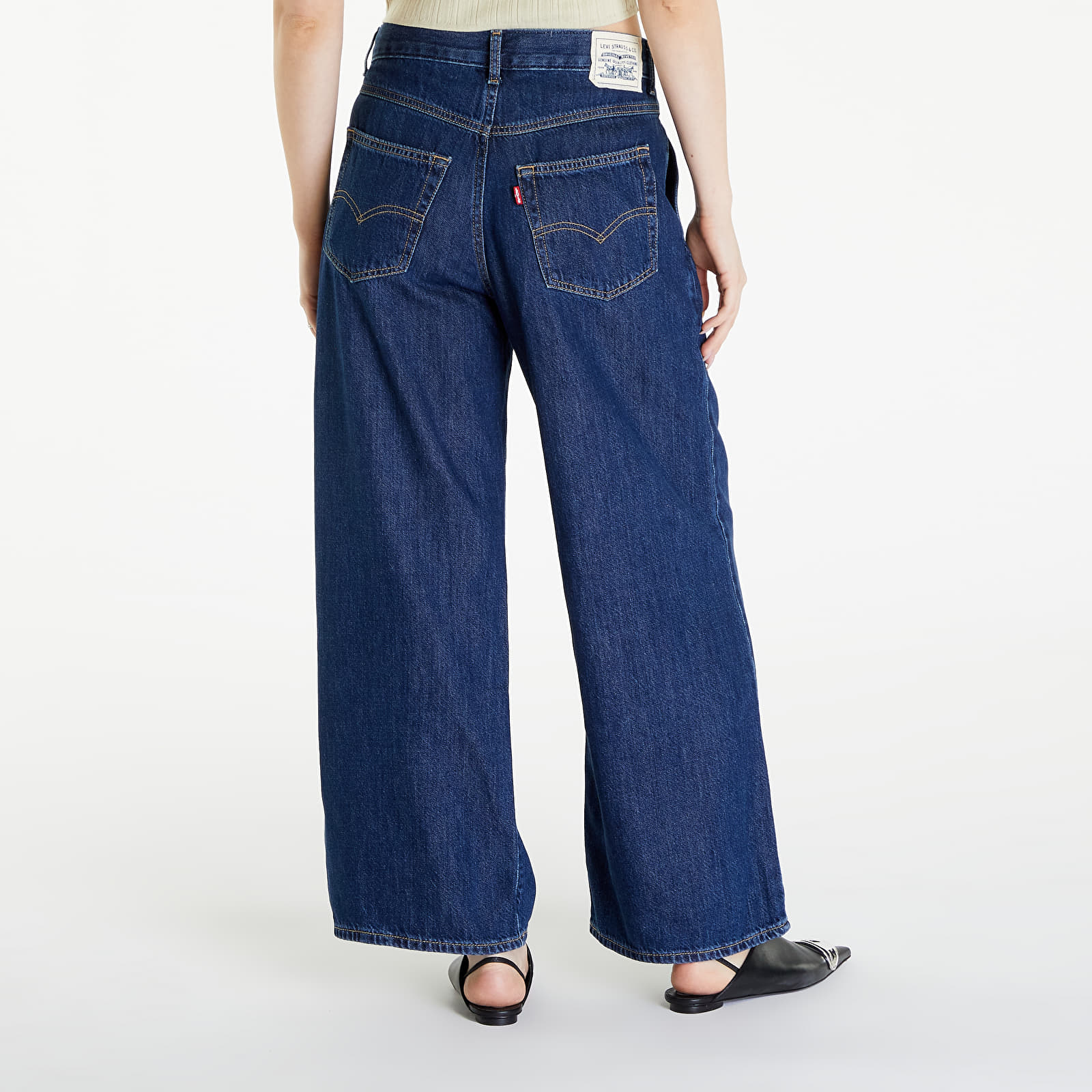 Farkut Levi's® Featherweight Baggy Jeans Paper Map Dark Wash