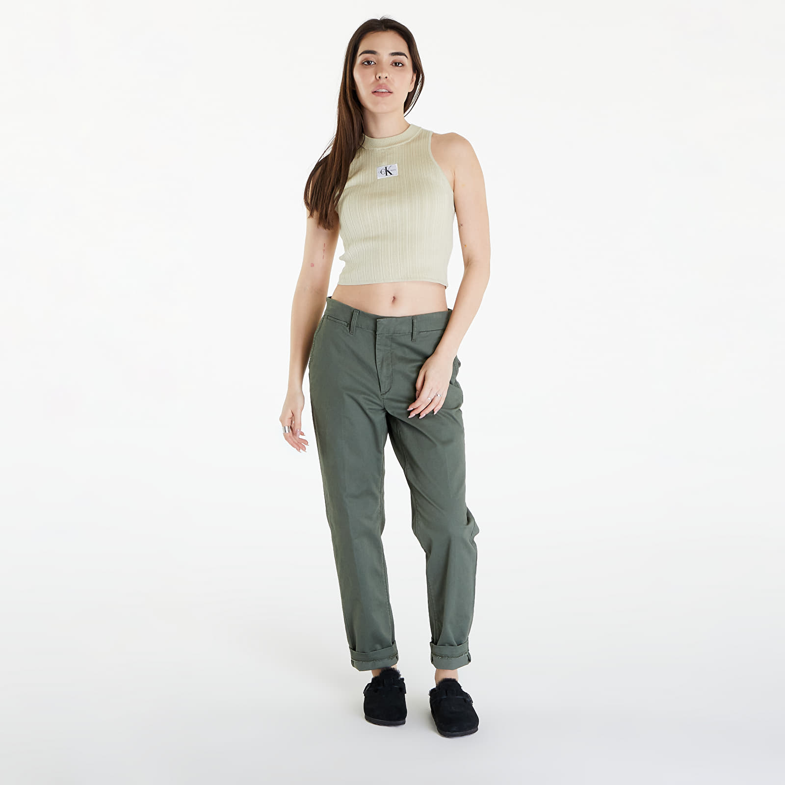 Džíny a kalhoty Levi's® Essential Chino Pants Thyme