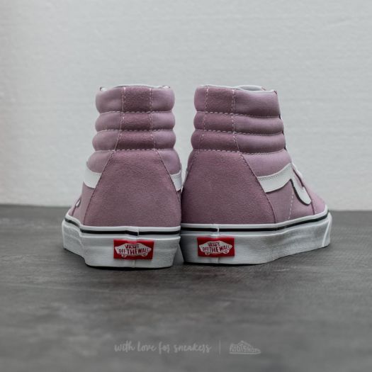 Women s shoes Vans Sk8 Hi Sea Fog True White Footshop