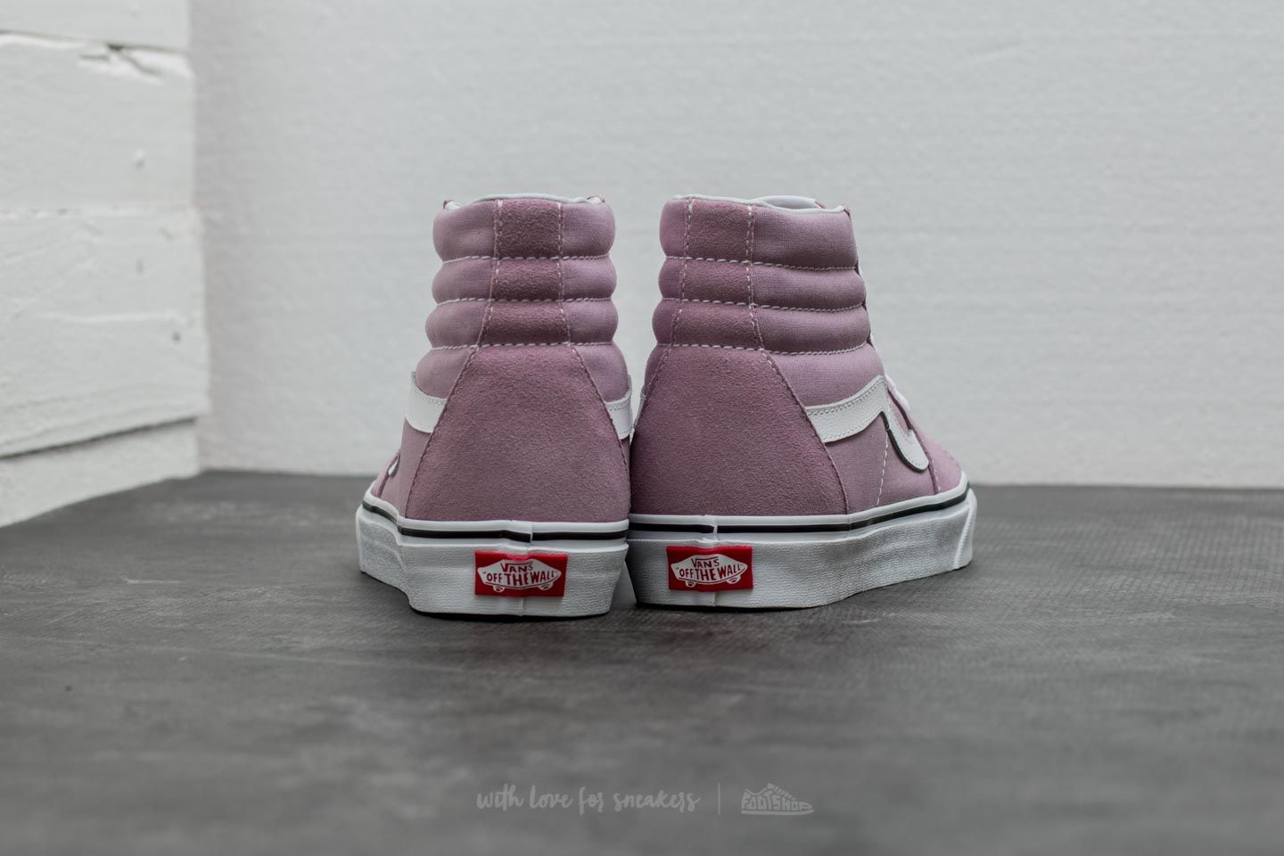 Vans Sk8 Hi Sea Fog True White Footshop