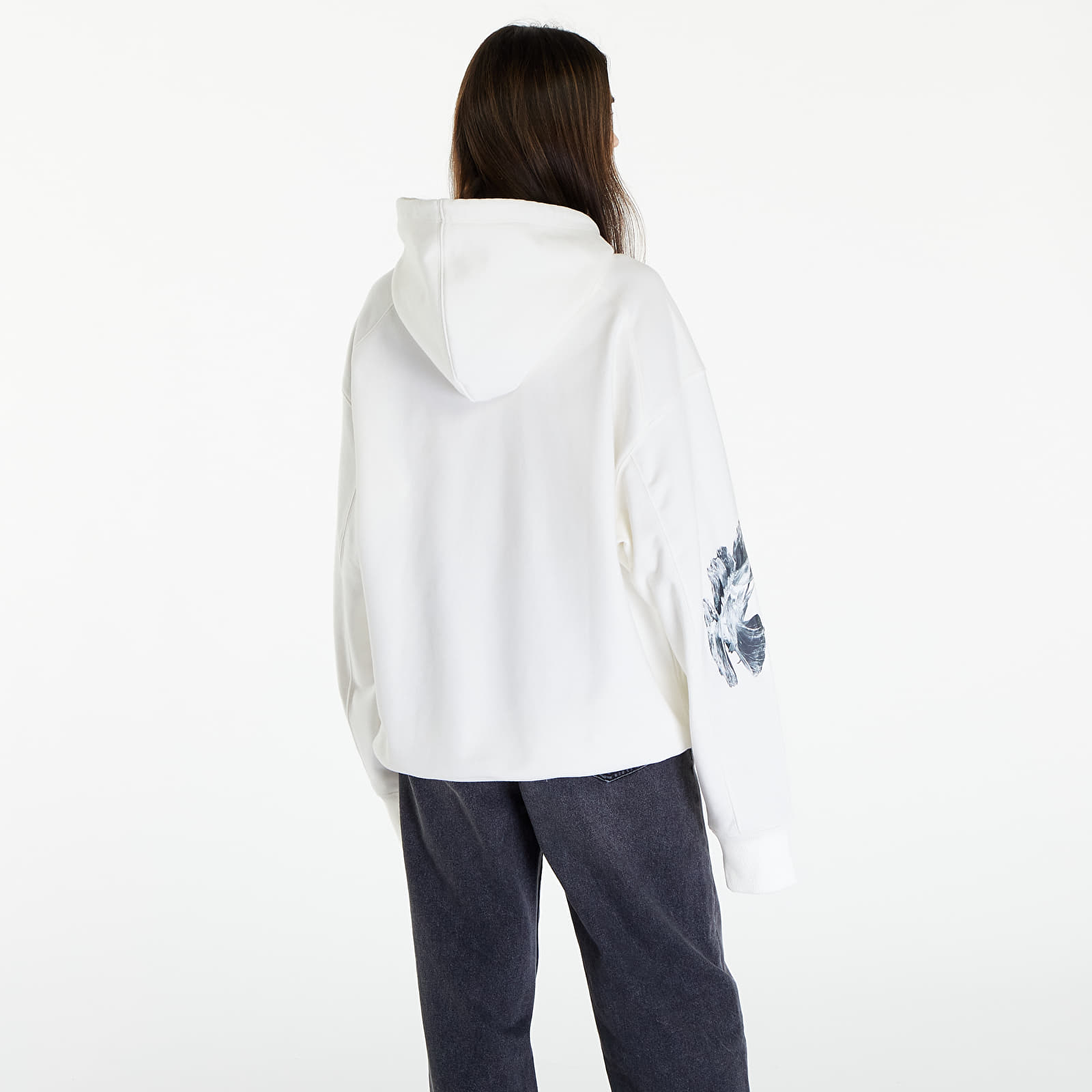 Bluzy Y-3 Graphic French Terry Hoodie UNISEX Off White