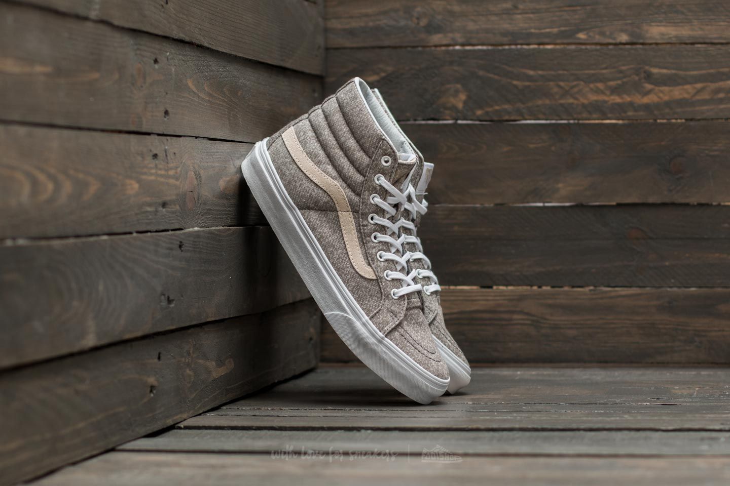 Vans schuhe sk8-hi slim frost grey outlet