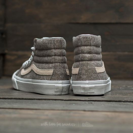 Vans u sk8-hi slim frost hot sale grey/true