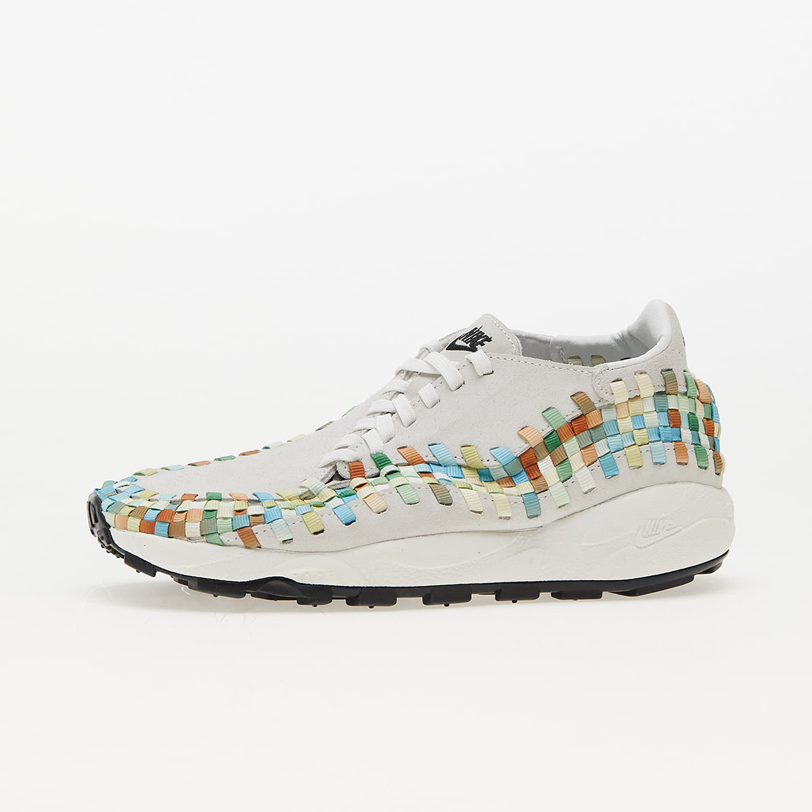 Damen Sneaker und Schuhe Nike W Air Footscape Woven Summit White/ Black-Sail-Multi-Color