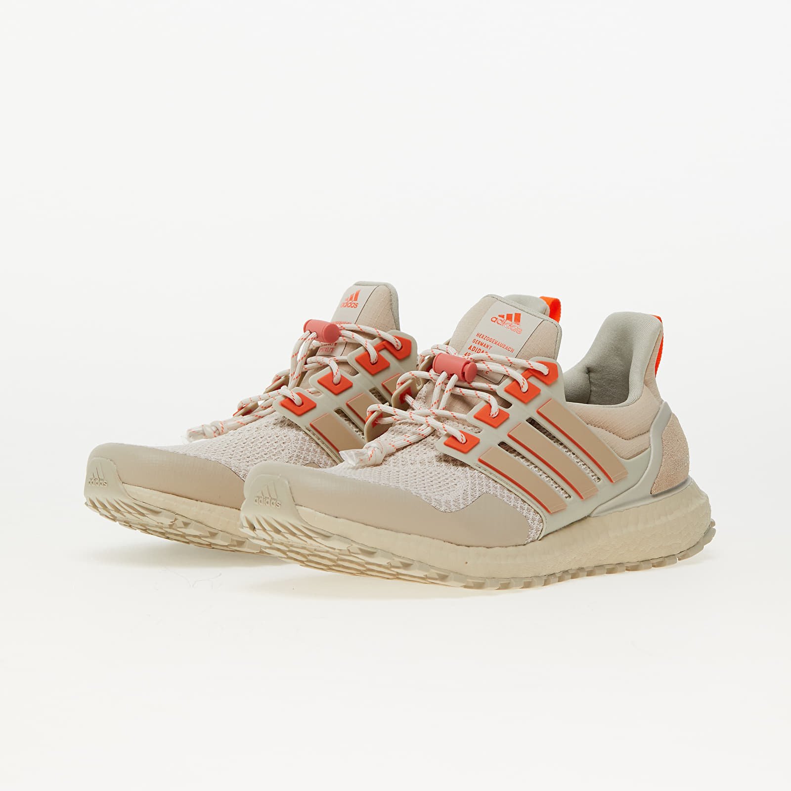 Pánské tenisky a boty adidas UltraBOOST 1.0 Atr Aluminium/ Wonder Beige/ Impact Orange