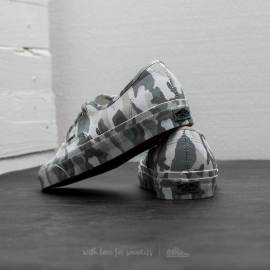 Men s shoes Vans Authentic Mono Print Snow Camo Footshop