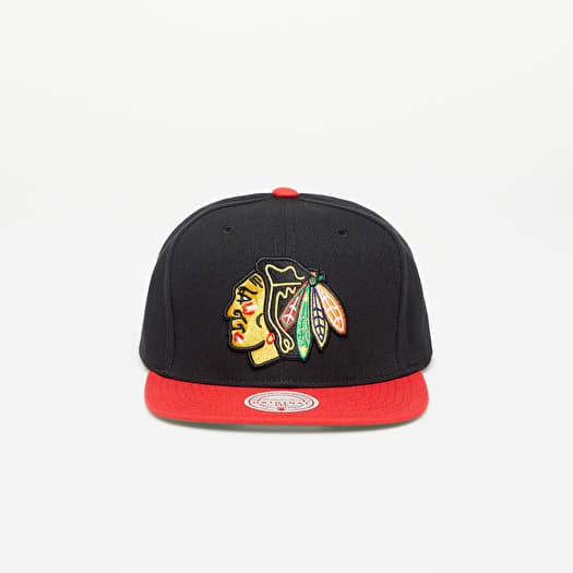 Mitchell & Ness NHL Team 2 Tone 2.0 Snapback Blackhawks Black/ Red