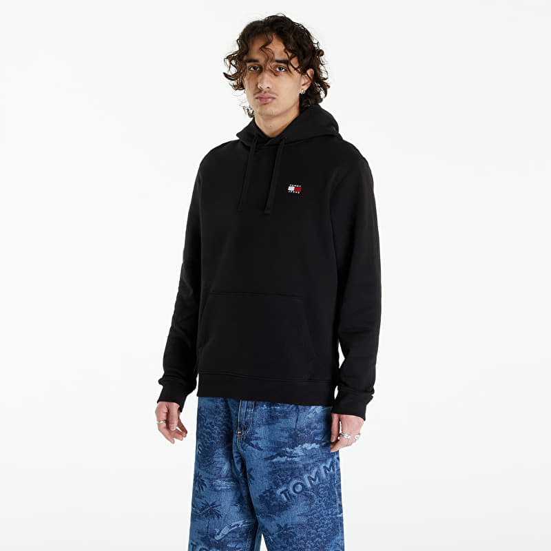 Толстовка Tommy Jeans Reg Badge Hoodie Black