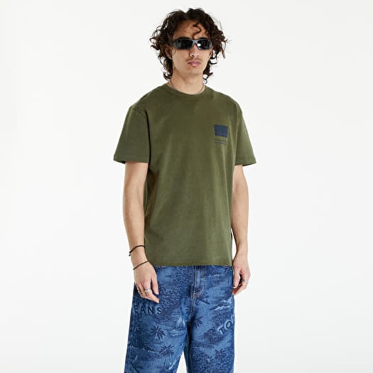 Μπλουζάκι Tommy Jeans Regular Essential Flag Tee Drab Olive Green