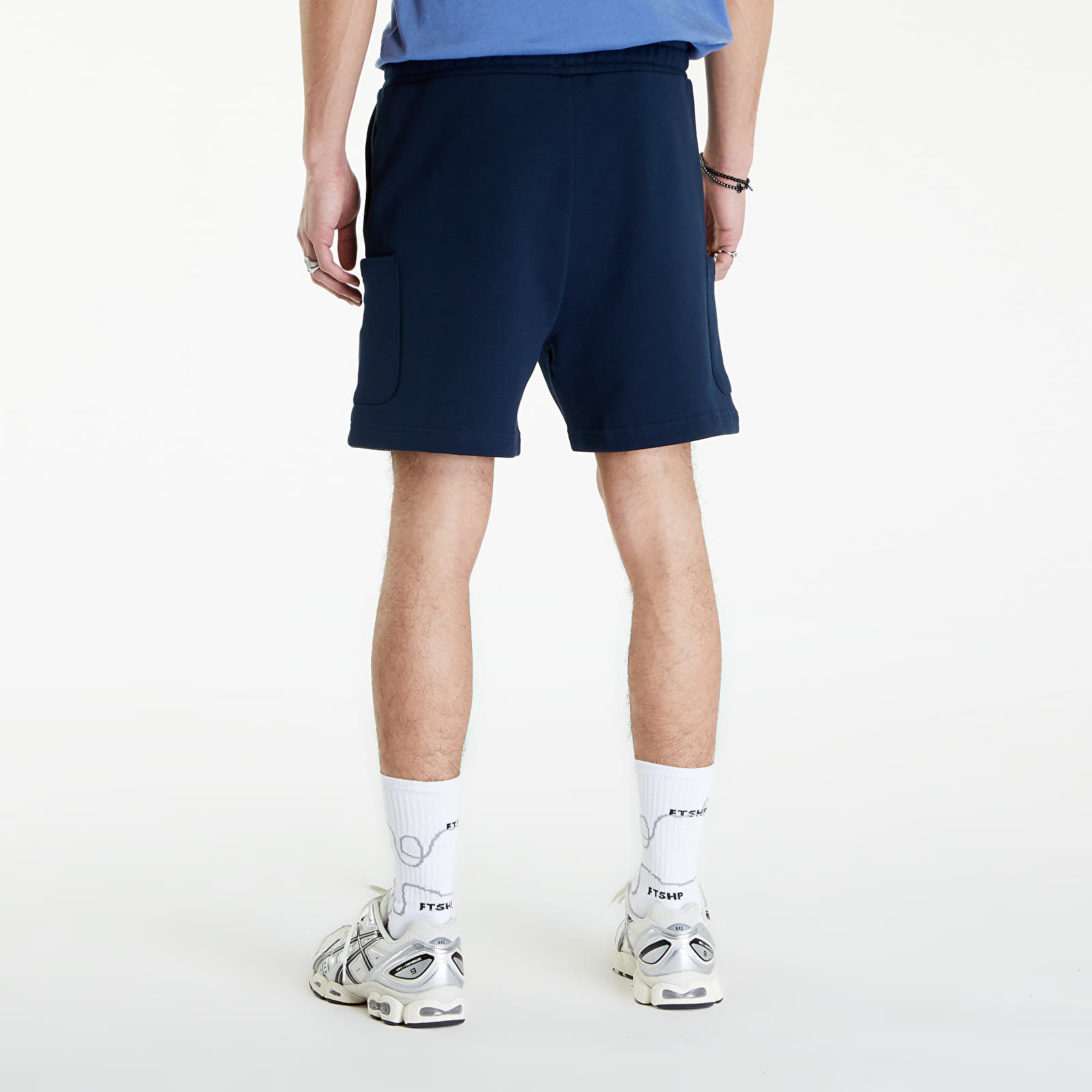 Šortai Tommy Jeans Badge Cargo Shorts Dark night Navy