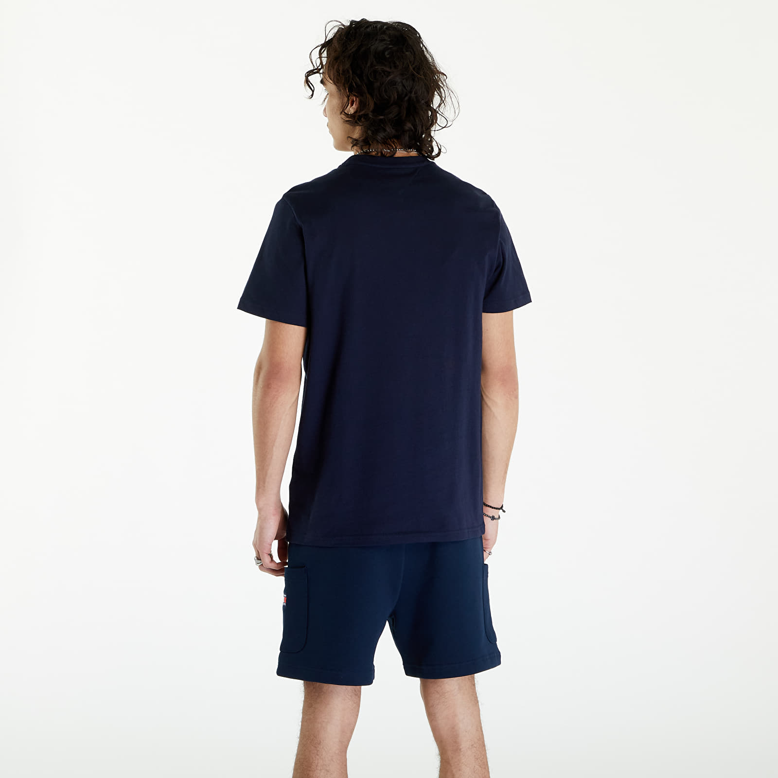   Μπλούζες Tommy Jeans Slim Jersey Crew Neck Tee Dark Night Navy