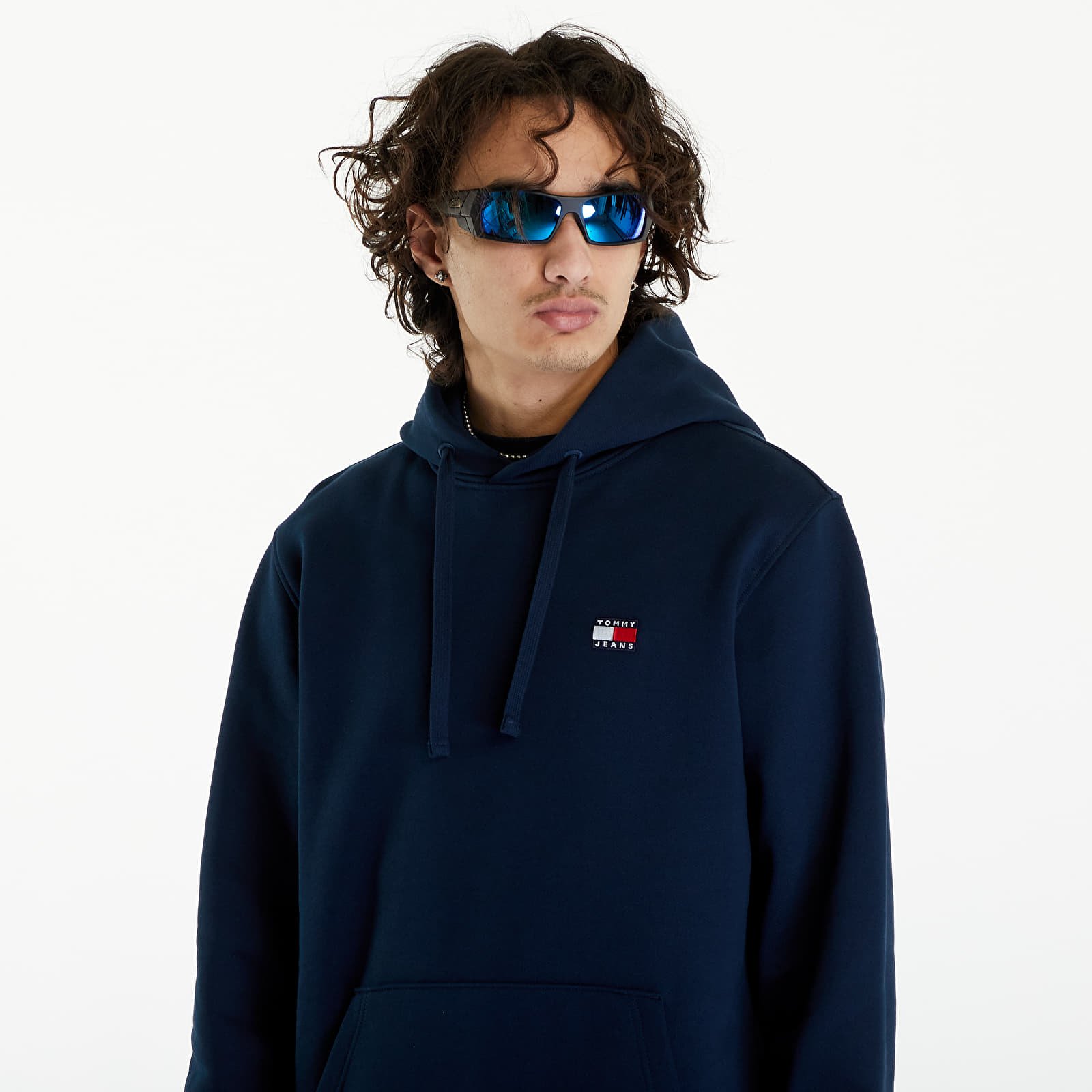 Φούτερ Tommy Jeans Regular Badge Hoodie Dark Night Navy