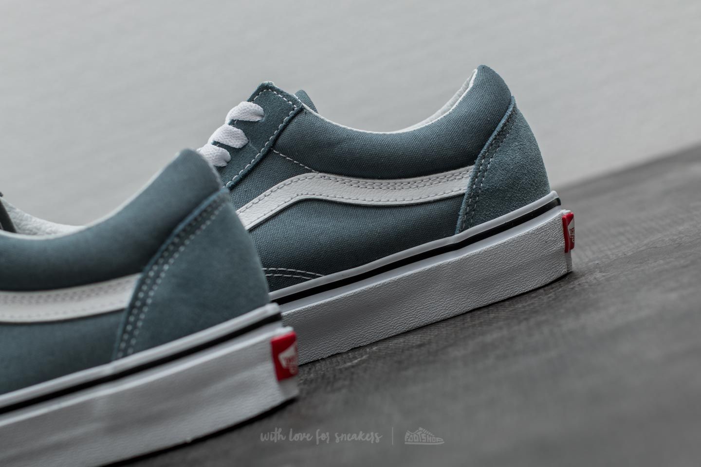 Zapatillas mujer Vans Old Skool Goblin Blue True White Footshop