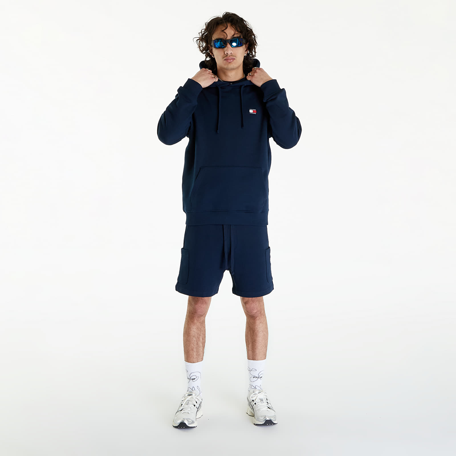 Φούτερ Tommy Jeans Regular Badge Hoodie Dark Night Navy