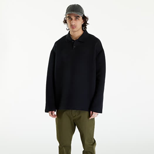 Tričko Nike Tech Fleece Men's Reimagined Polo Black