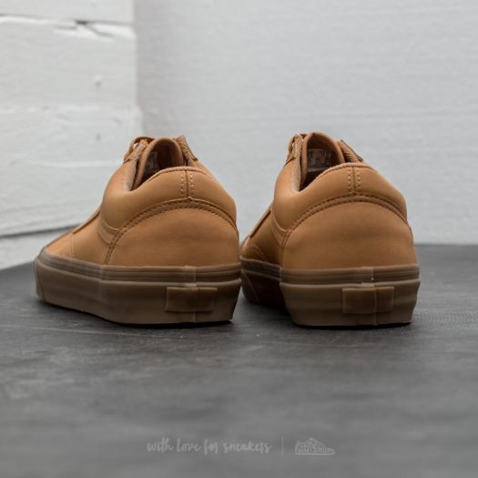 Vans old skool vansbuck gum mono skate shoes online