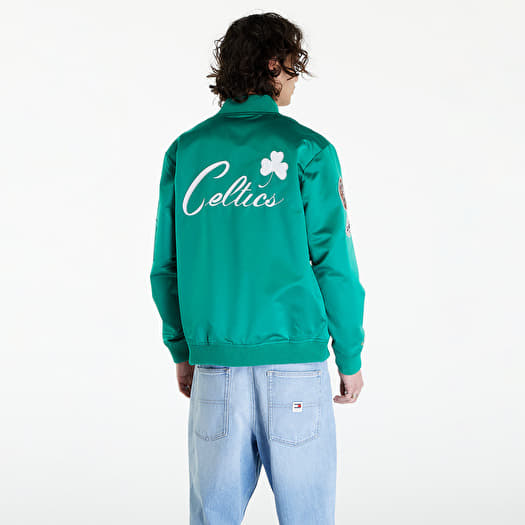 Mitchell Ness NBA Lightweight Satin Bomber Vintage Logo Celtics