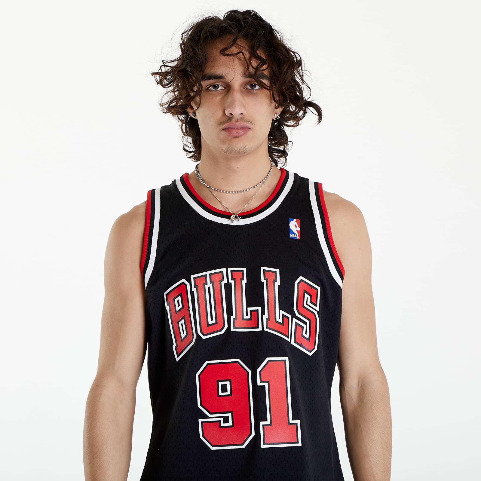 Leibchen Mitchell & Ness NBA Swingman Alternate Jersey Bulls 1997 Dennis Rodman Black