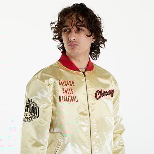Nba satin jacket mitchell ness top