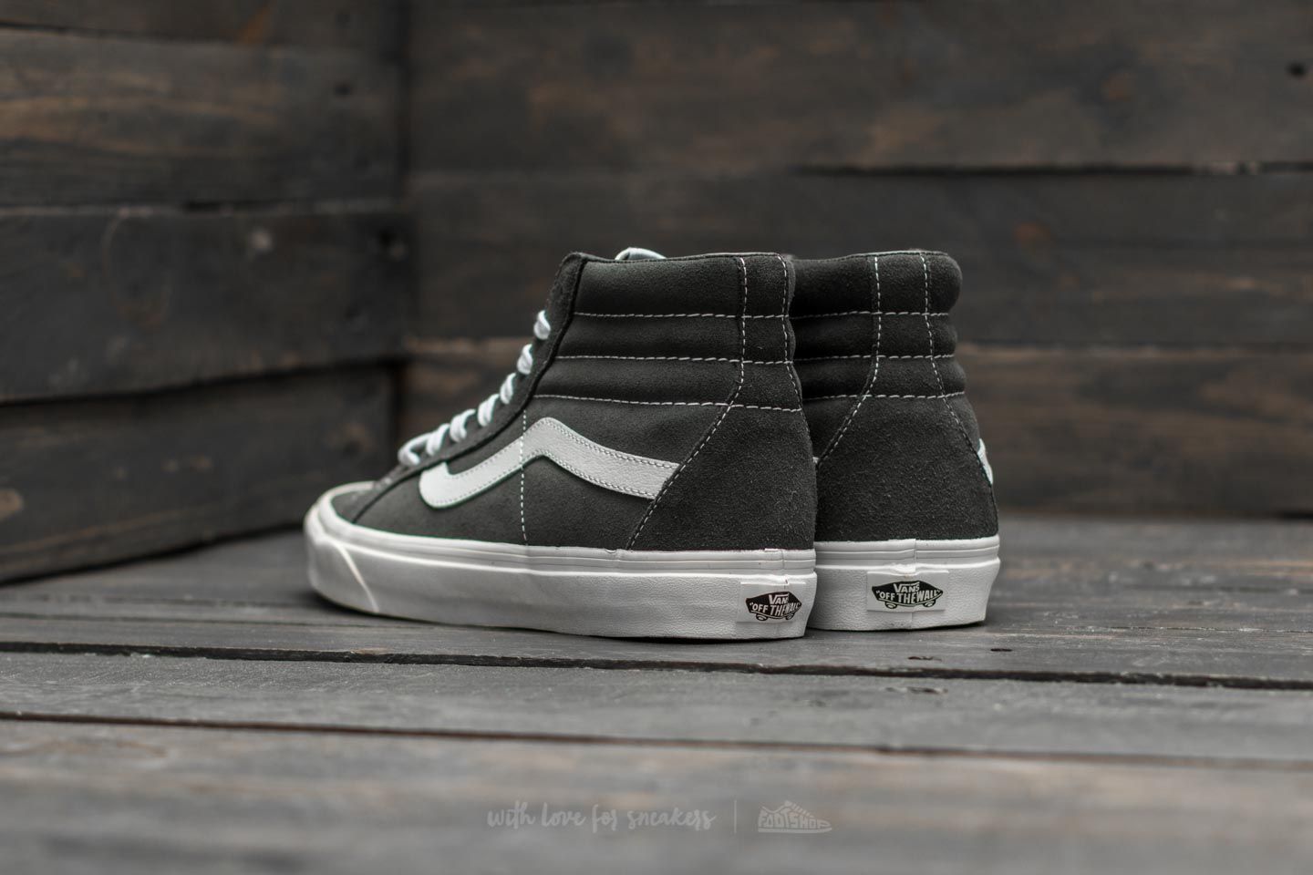 Férfi cipők Vans SK8-Hi Reissue (Retro Sport) Gunmetal