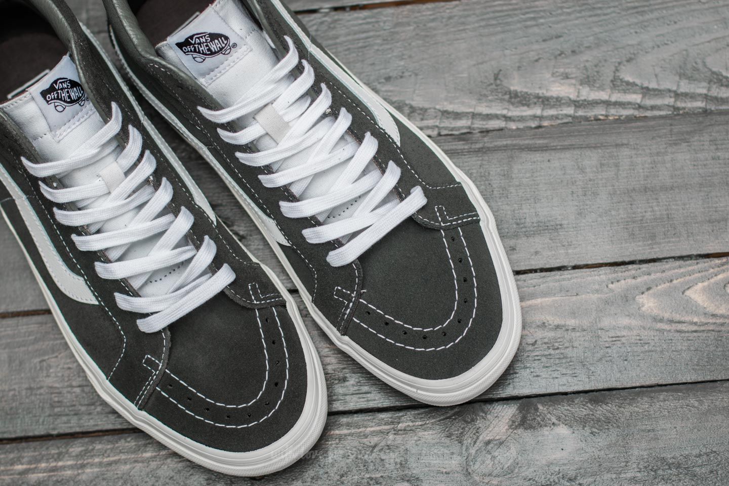 Vans sk8 hi reissue gunmetal hot sale