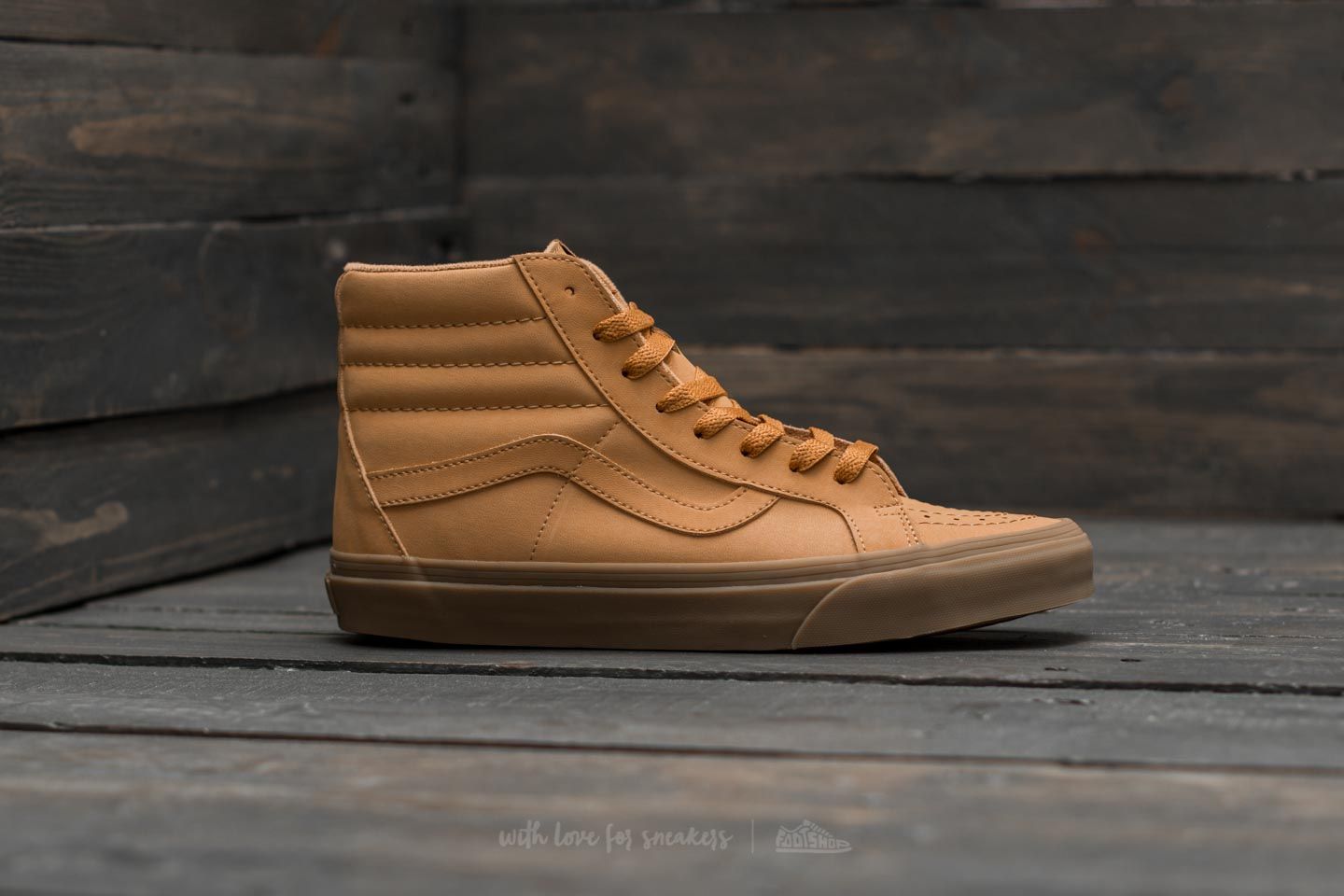 Vans sk8 hi reissue mono khaki hot sale