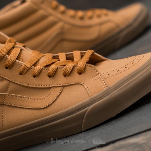 Vans old skool vansbuck gum mono skate shoes cheap