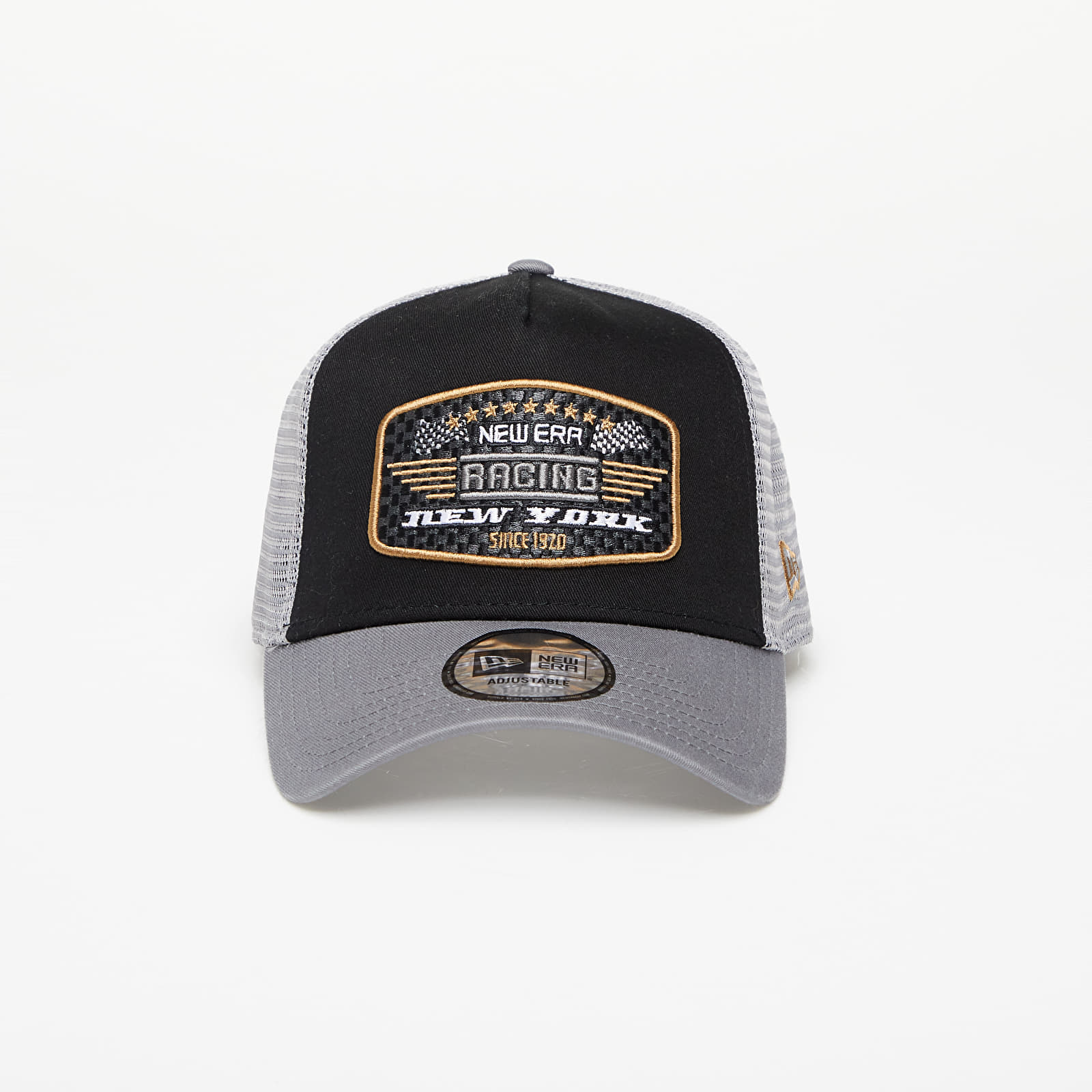 Caps New Era Patch E-Frame Trucker Cap Black/ Grey