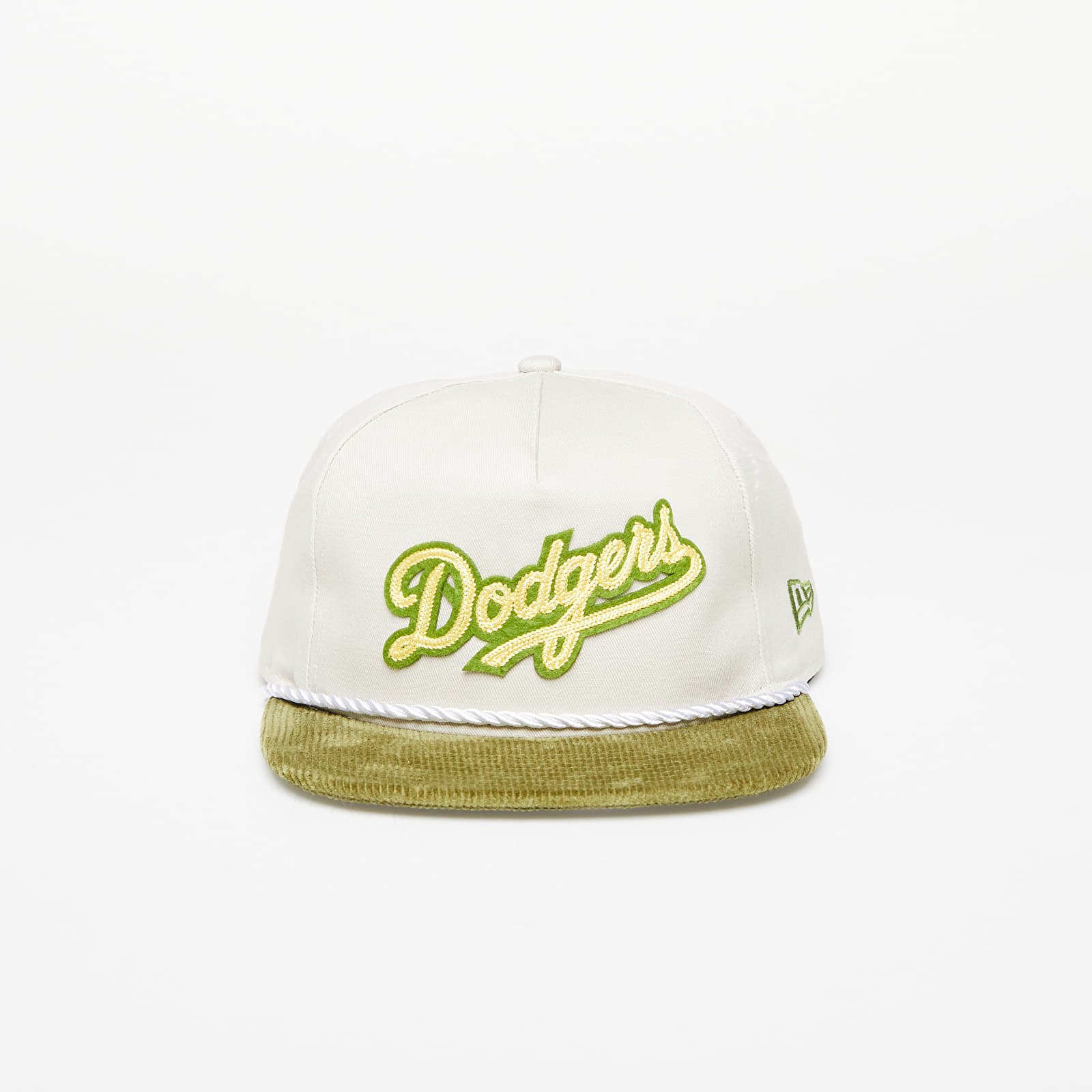 Caps New Era Los Angeles Dodgers Cord Golfer Snapback Cap Stone/ Green