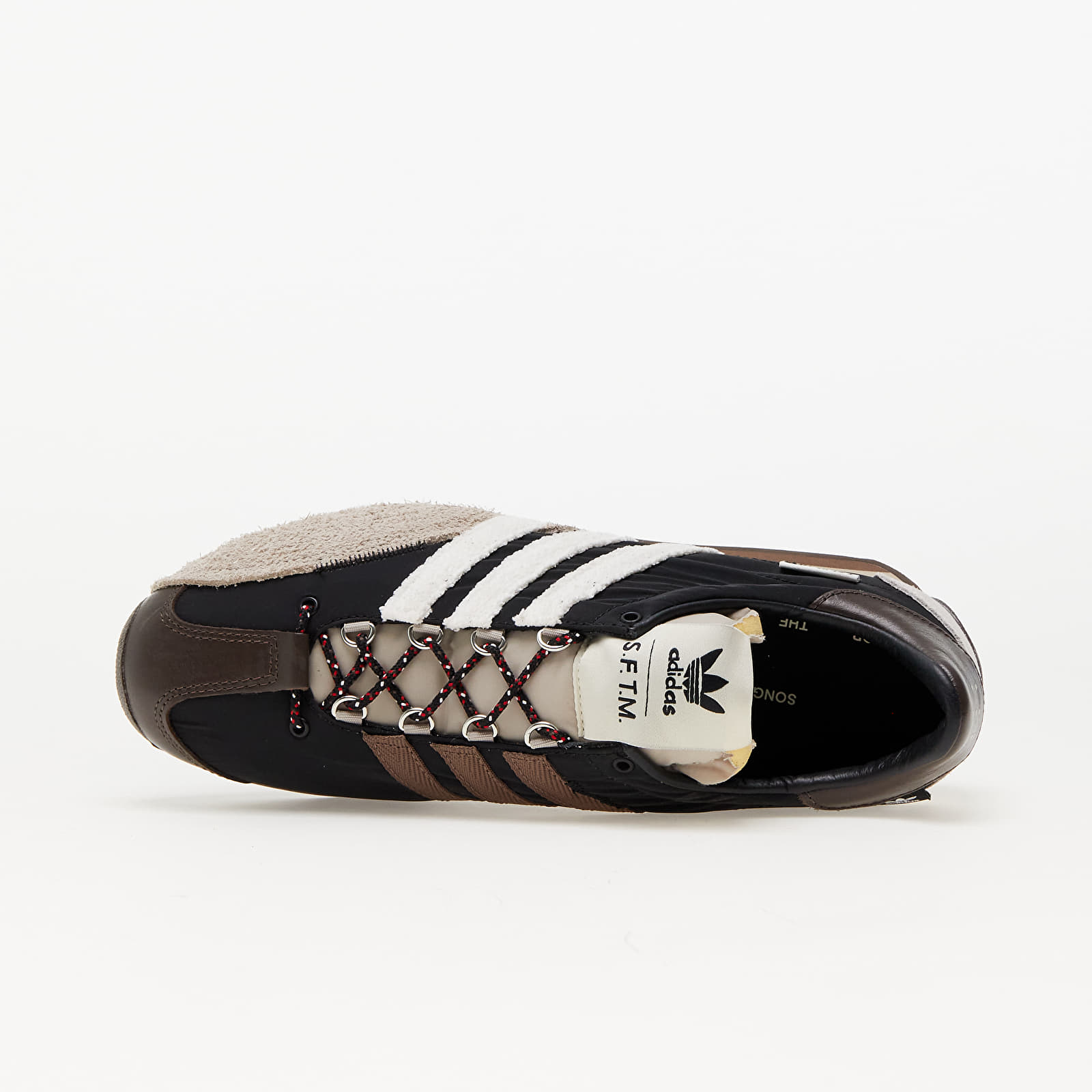 スニーカー Adidas x Song for the Mute Country OG Core Black Cream White 210.jpg