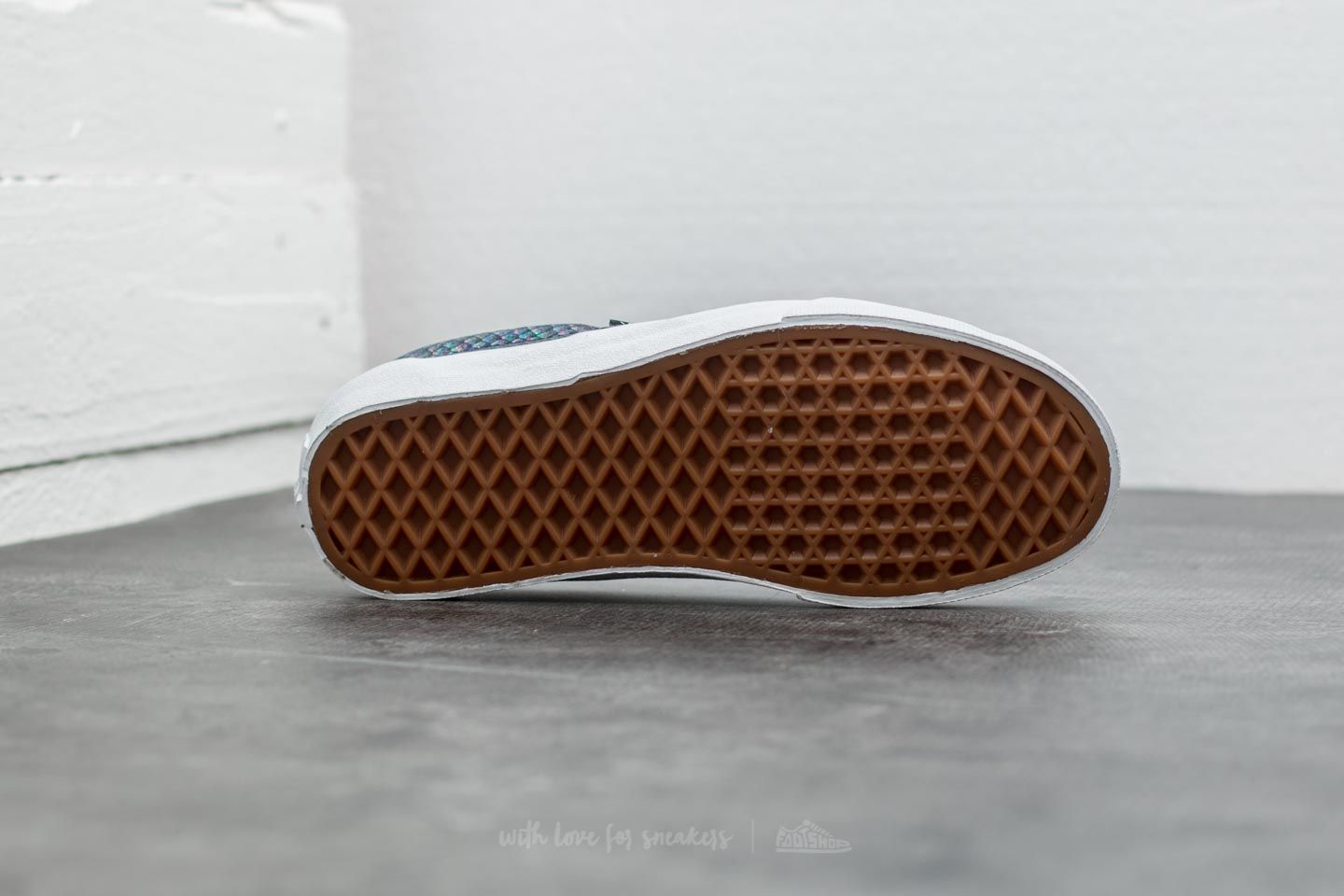 Scarpe donna Vans Classic Slip-On (Metallic Snake) Silver/ True White