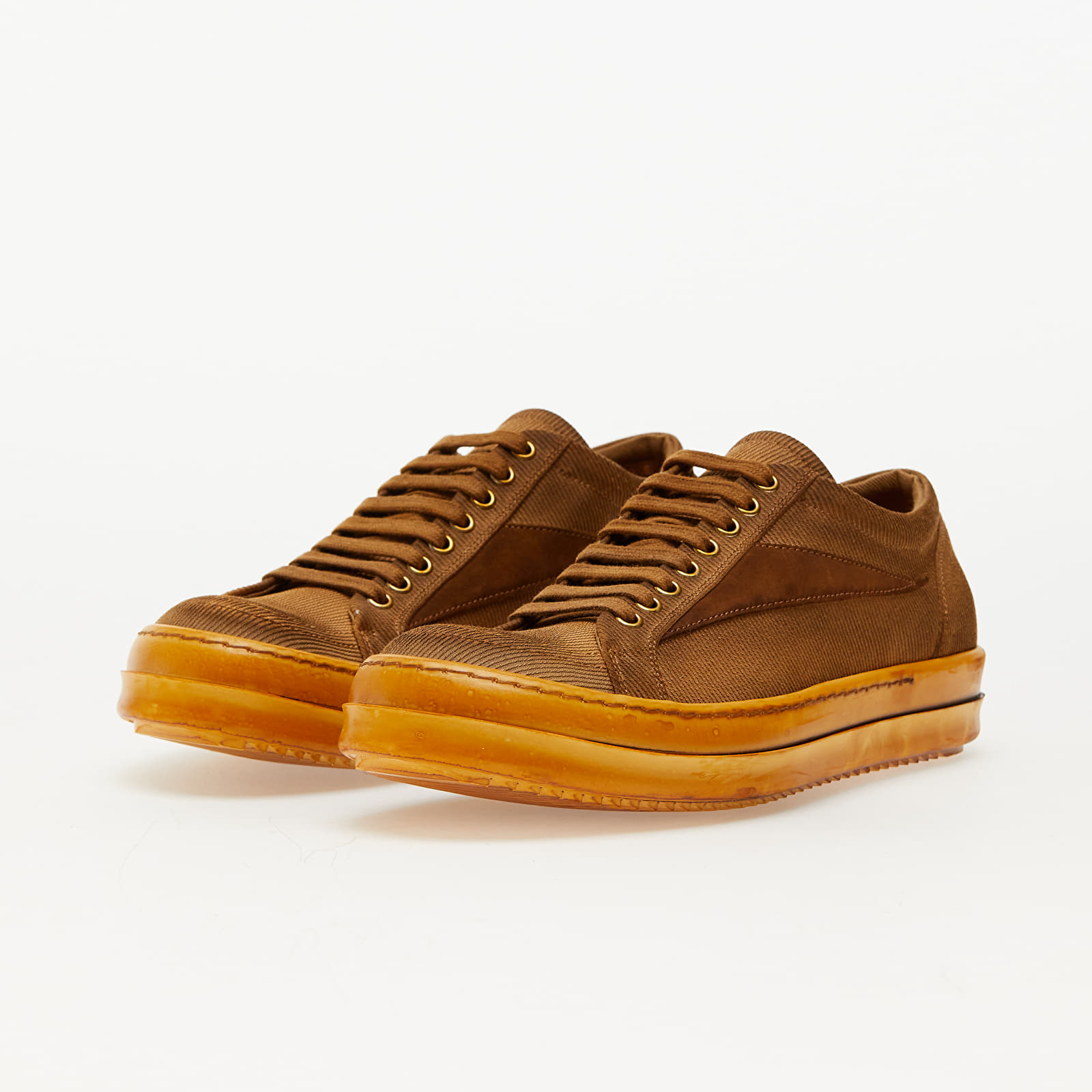 Pánské tenisky a boty Rick Owens DRKSHDW Vintage Sneaks Khaki Brown/ Khaki Brown/ Khaki Brown