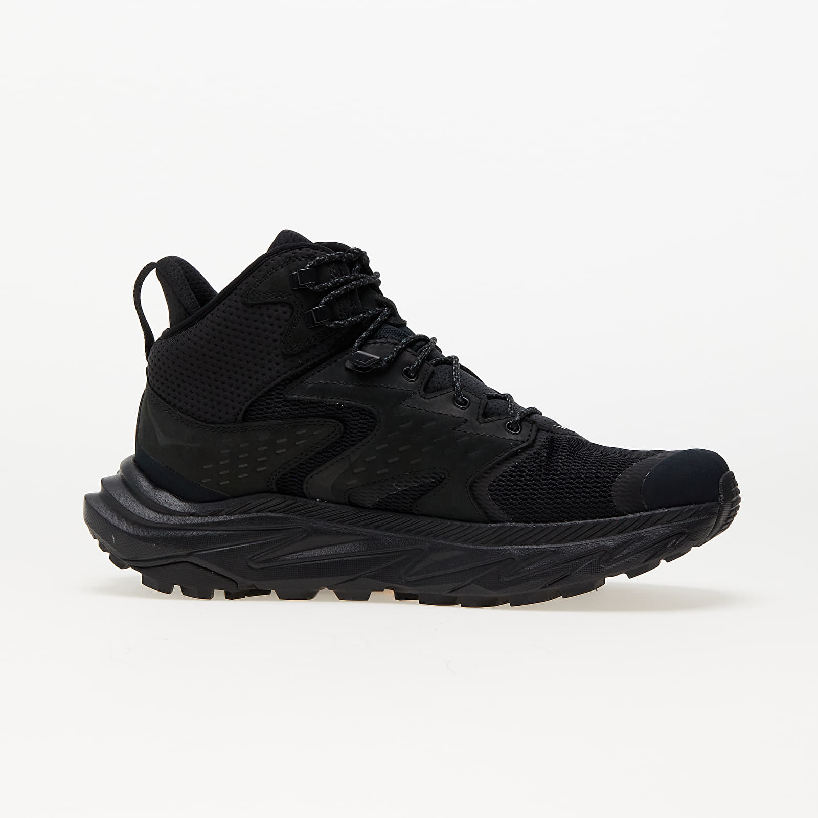 Pánske tenisky a topánky Hoka® M Anacapa 2 Mid GTX Black/ Black