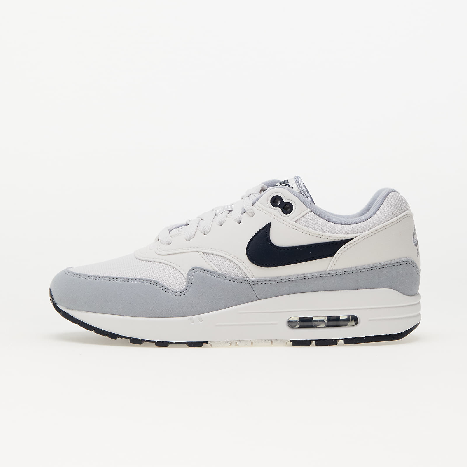 Nike air max 1 white wolf grey black store