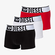 DIESEL　UMBX-DAMIENTHREEPACK　ピンク/ブラック　XL UMBX-DAMIENTHREEPACK-5.5EL Three-pack boxer briefs in