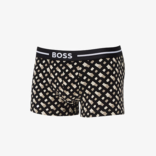 Boxershorts Hugo Boss Bold Design Trunk 3-Pack Black/ White/ Beige 