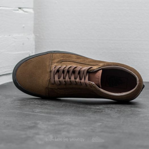 Vans old skool suede teak black outlet