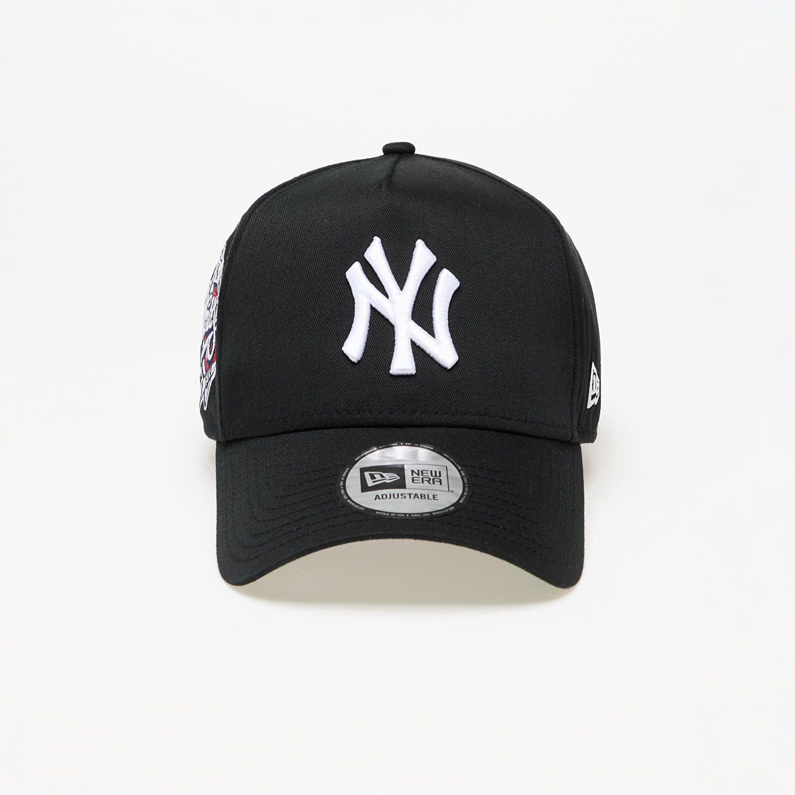 Caps New Era New York Yankees World Series Patch 9FORTY E-Frame Adjustable Cap Black/ Kelly Green
