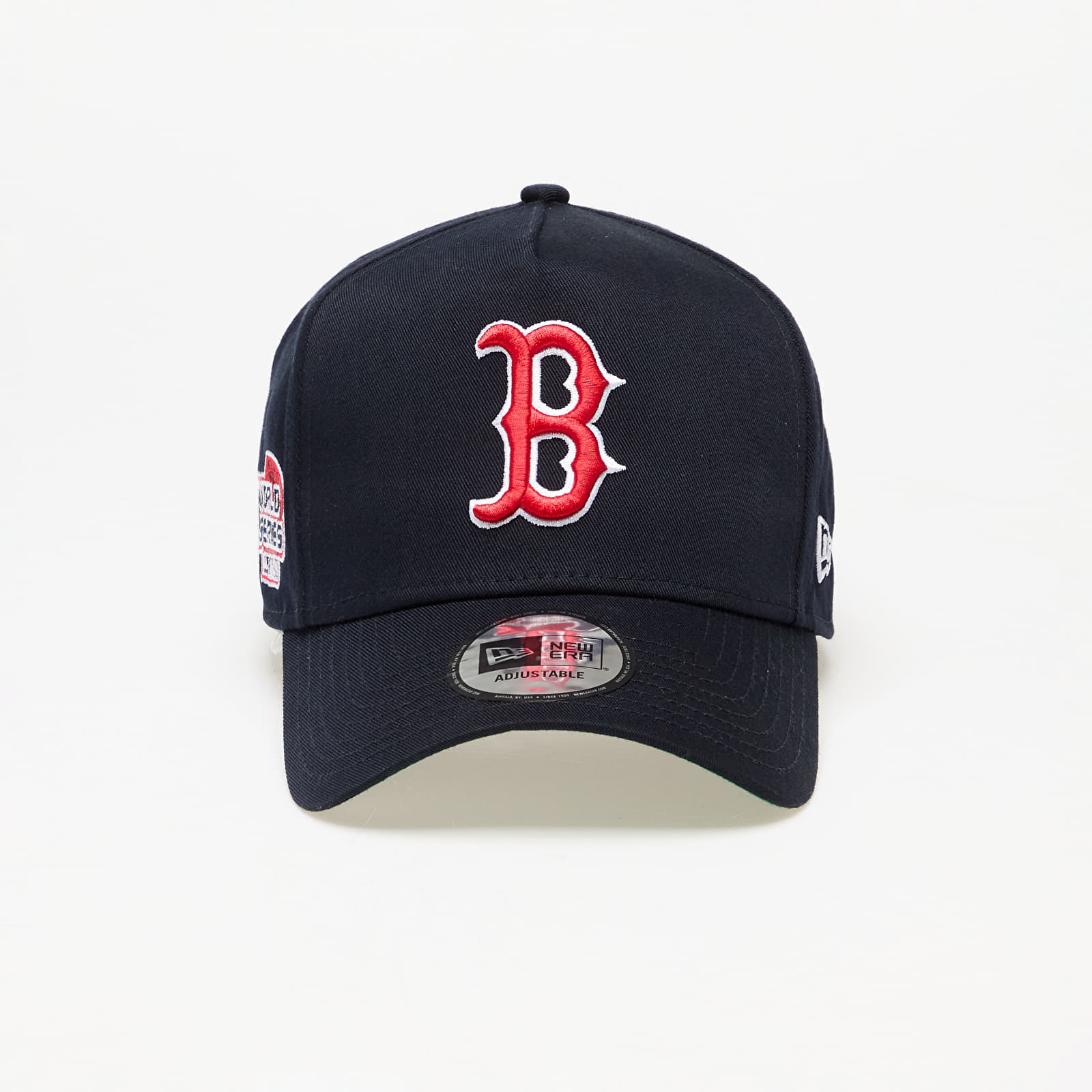 Шапки New Era Boston Red Sox World Series Patch 9FORTY E-Frame Adjustable Cap Navy