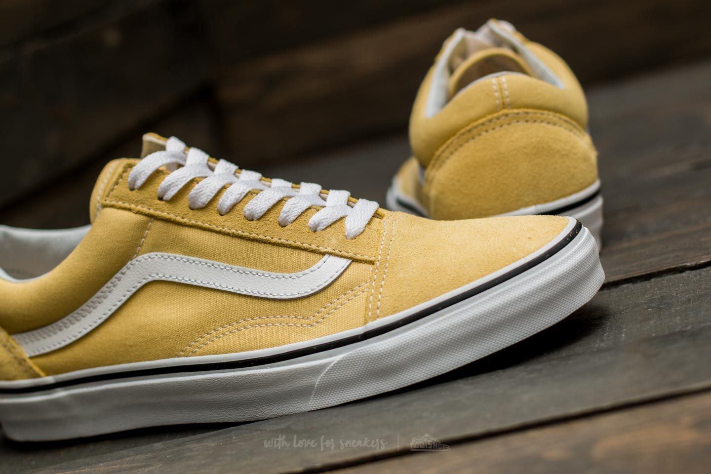 Vans slip on dusky citron cheap