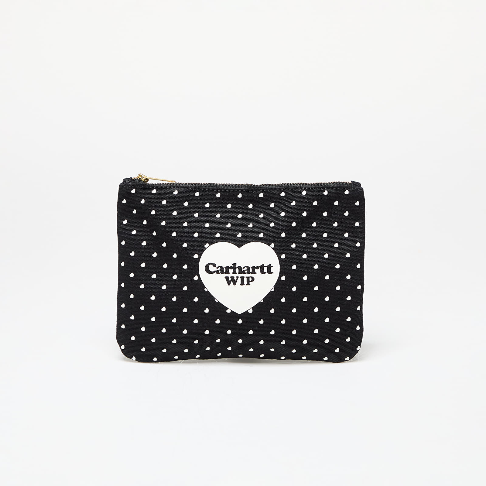 Cartera Carhartt WIP Canvas Graphic Zip Wallet Heart Bandana Print/ Black Universal