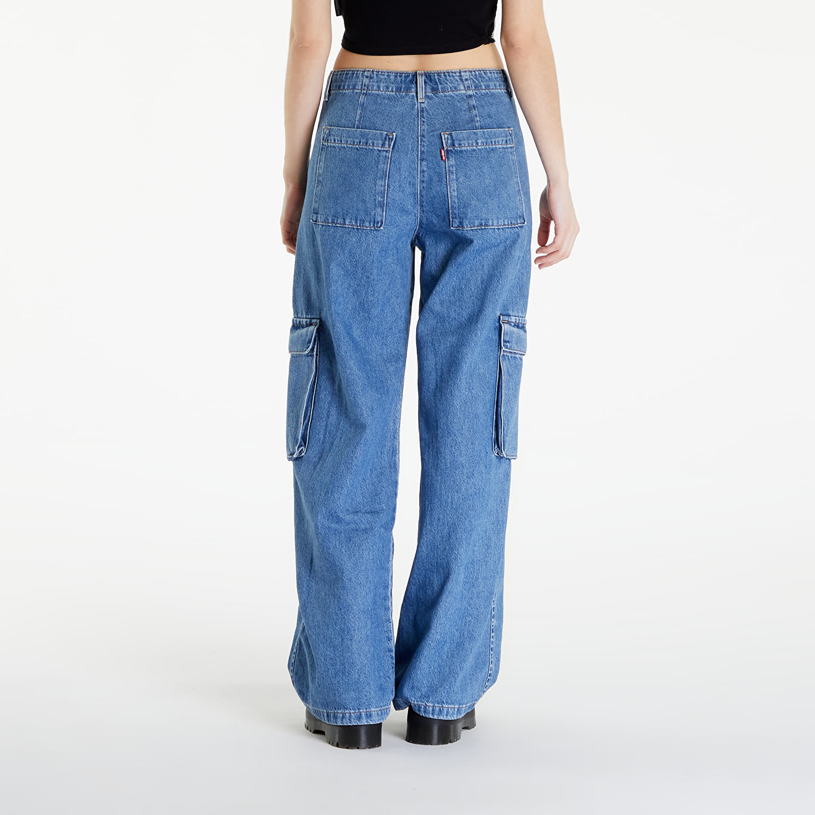 Džíny Levi's® Baggy Cargo Denim Jeans Blue