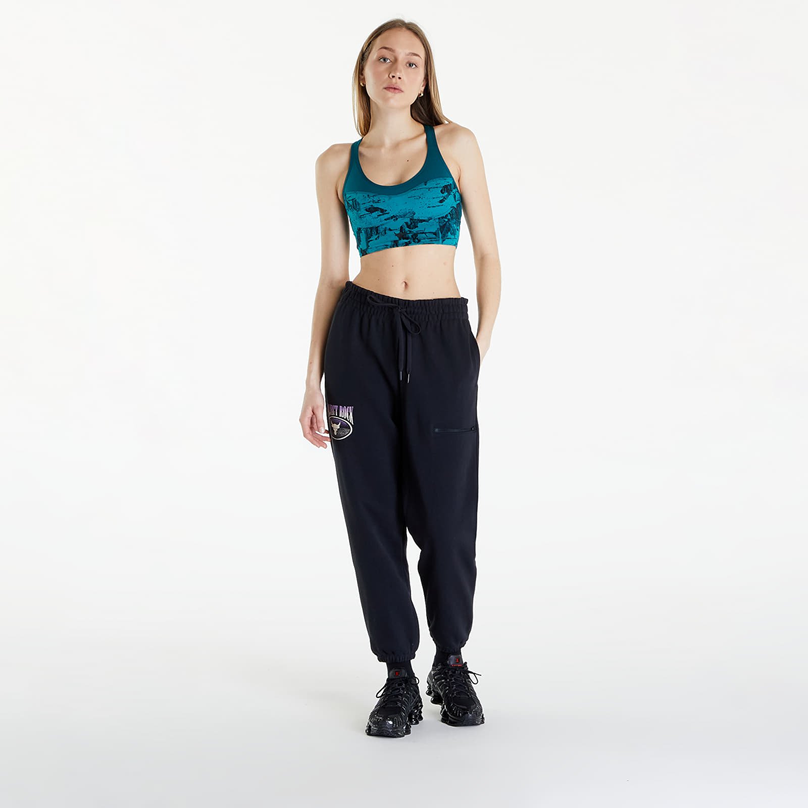 Spodnie dresowe Under Armour Project Rock Terry Pants Black