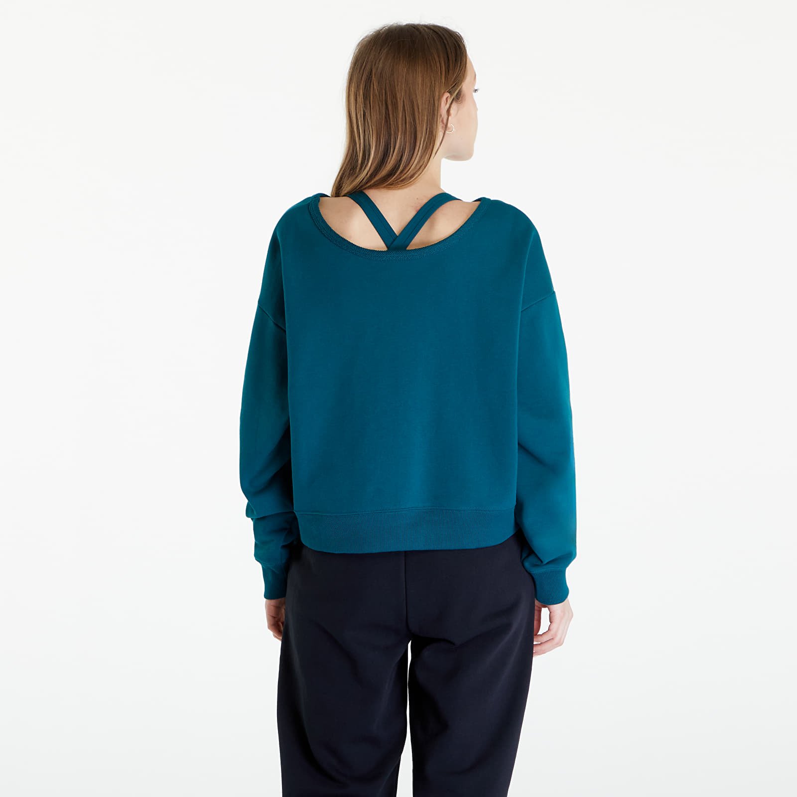 Суичърти Under Armour Project Rock Terry Sweatshirt Turquoise