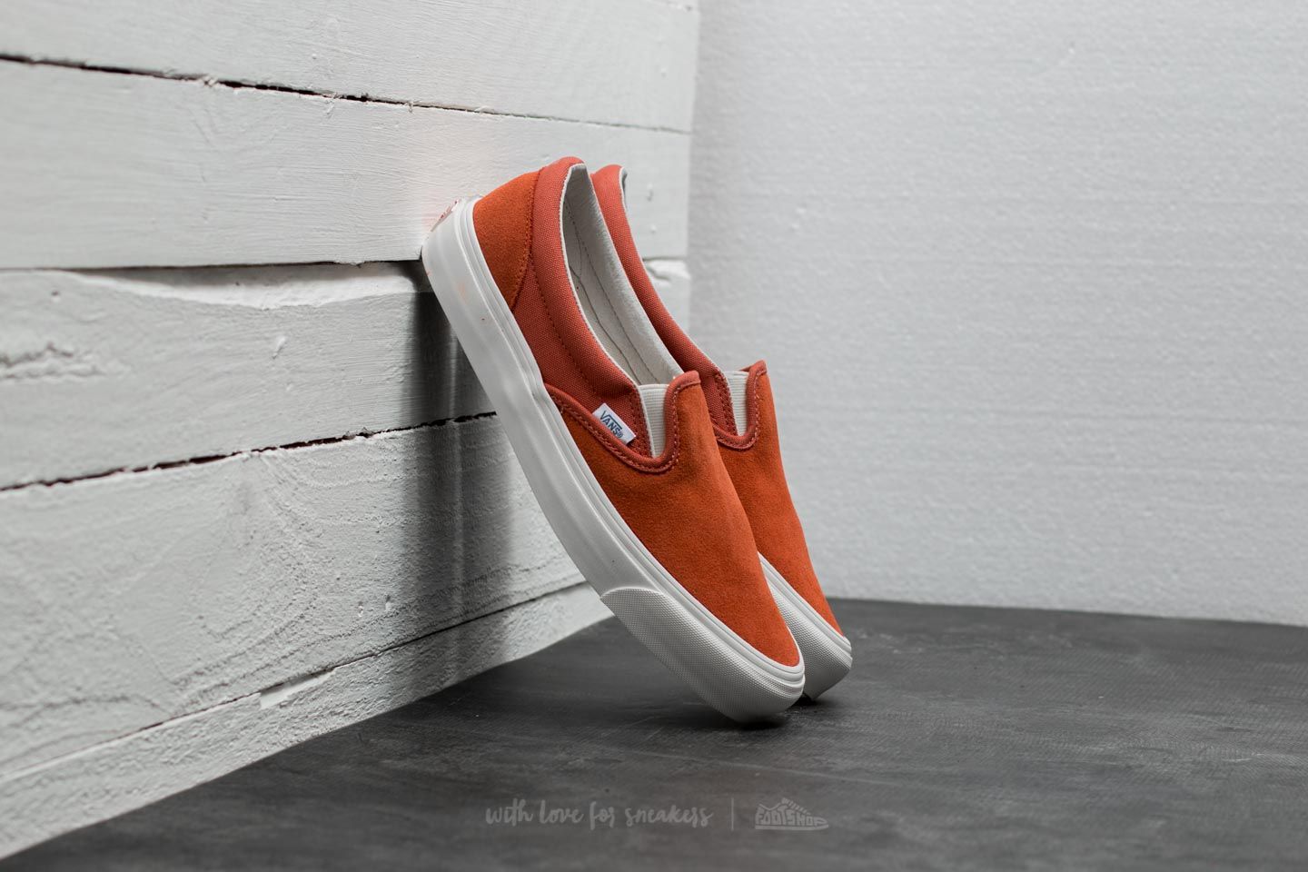 Moški čevlji Vans OG Classic Slip-On (Suede/ Canvas) Autumn Glaze