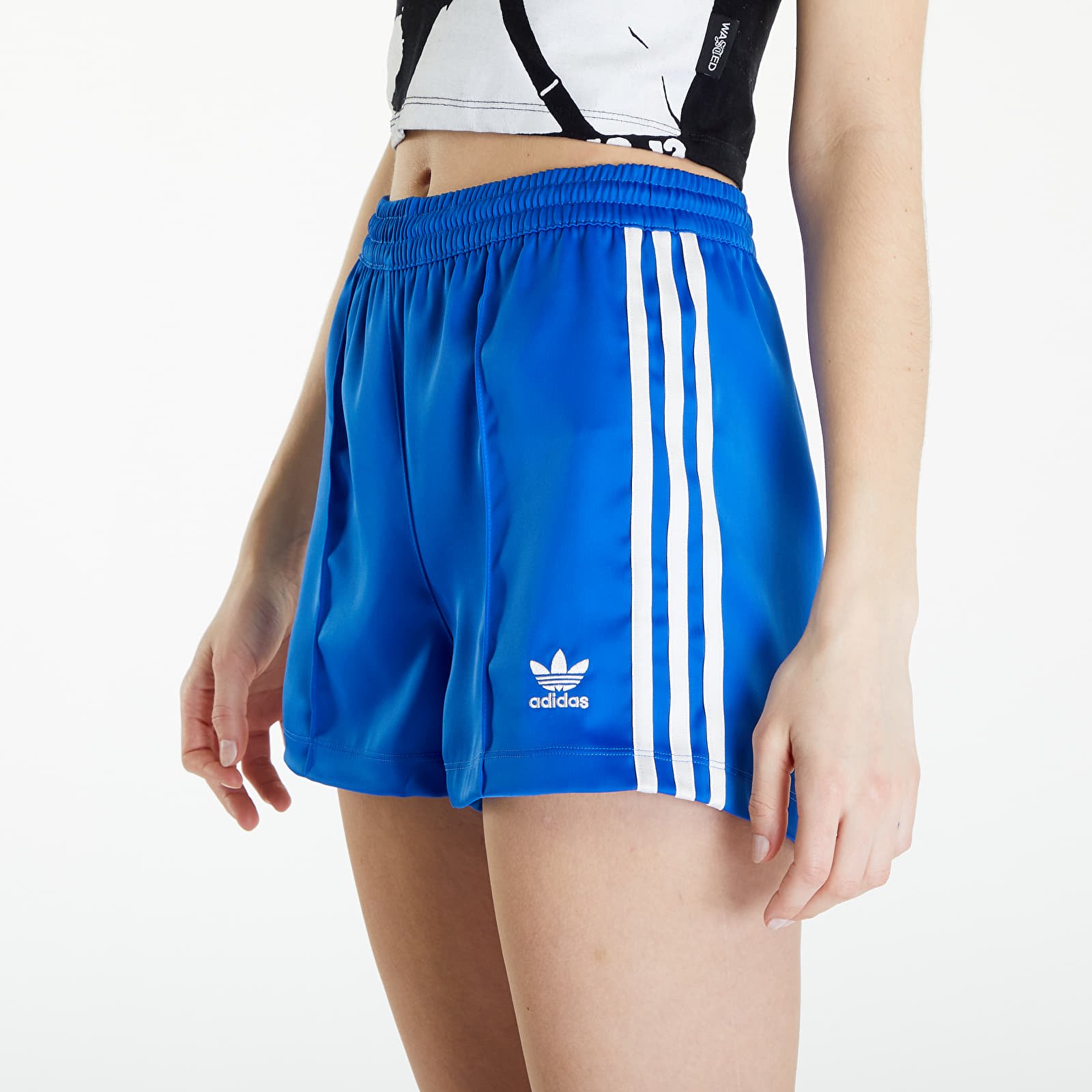 Adidas satin shorts 2025