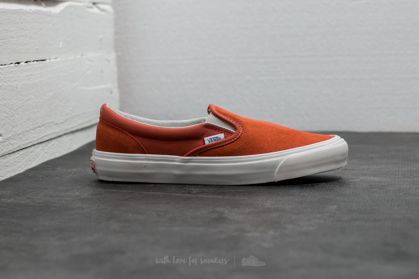 Moški čevlji Vans OG Classic Slip-On (Suede/ Canvas) Autumn Glaze
