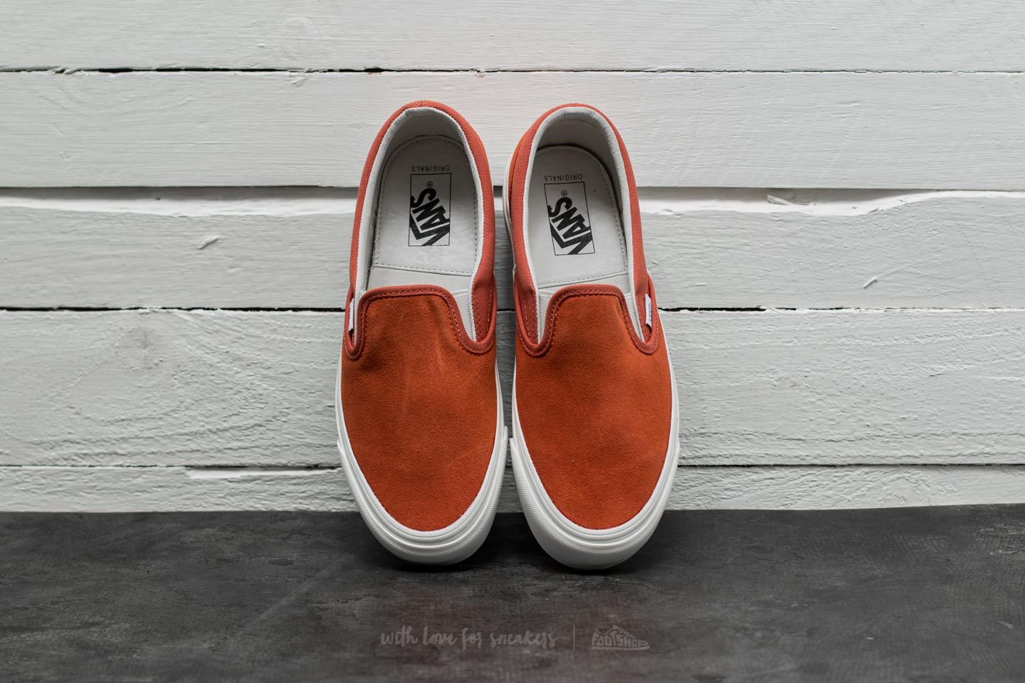 Moški čevlji Vans OG Classic Slip-On (Suede/ Canvas) Autumn Glaze