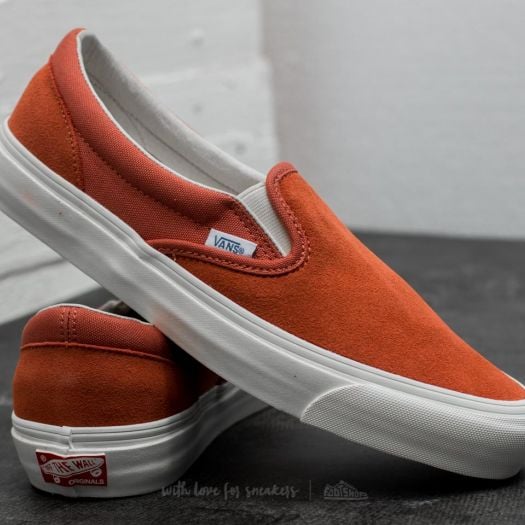 Vans slip on uomo arancione 2025