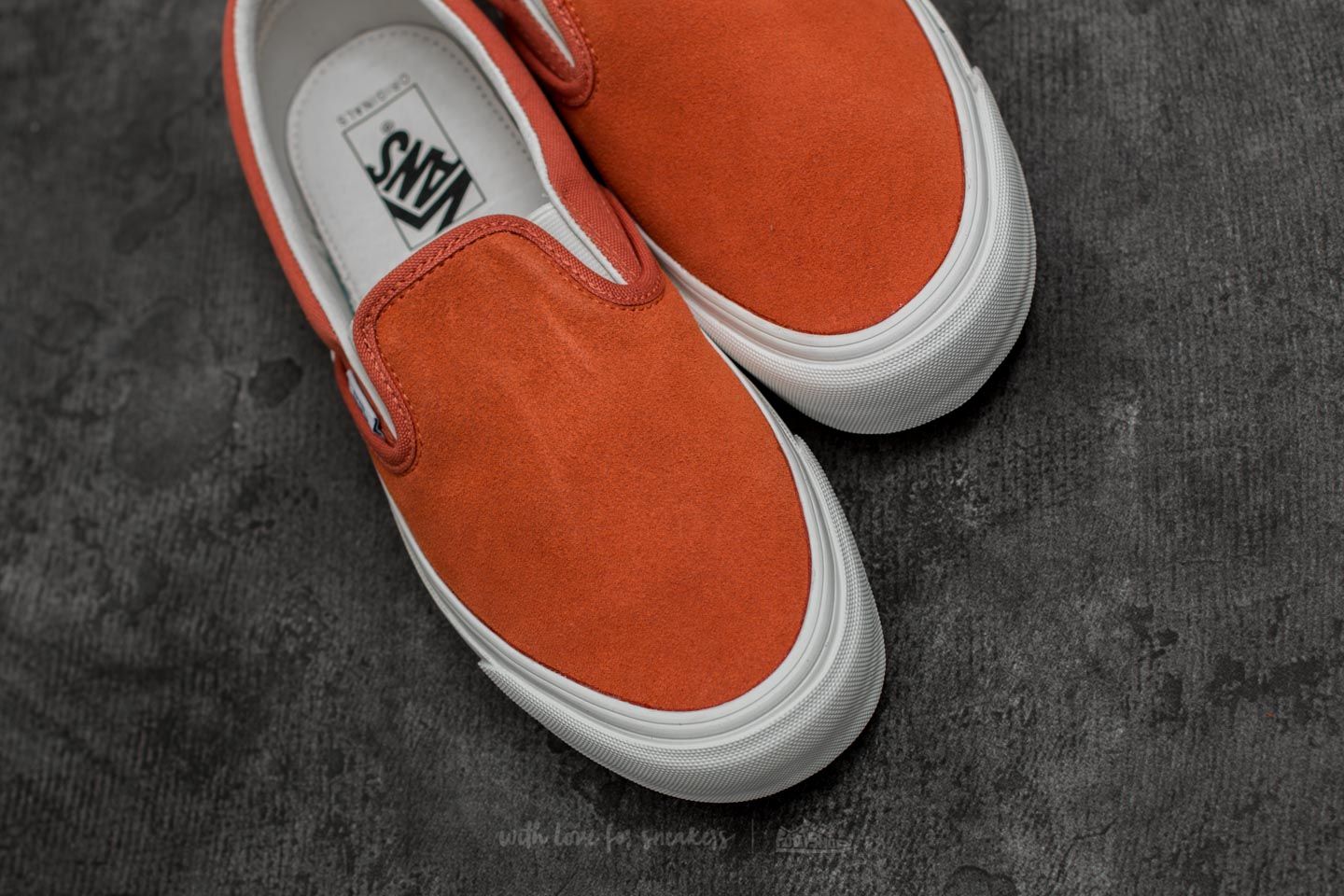 Moški čevlji Vans OG Classic Slip-On (Suede/ Canvas) Autumn Glaze